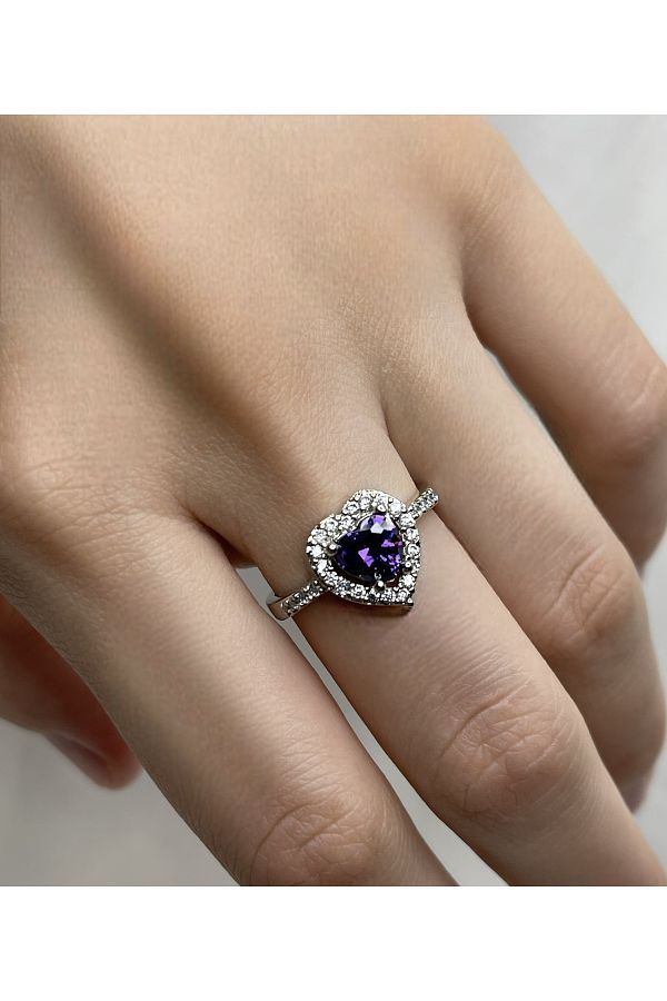 ismim bijuteri Pandora Steel Heart Ring Trendyol