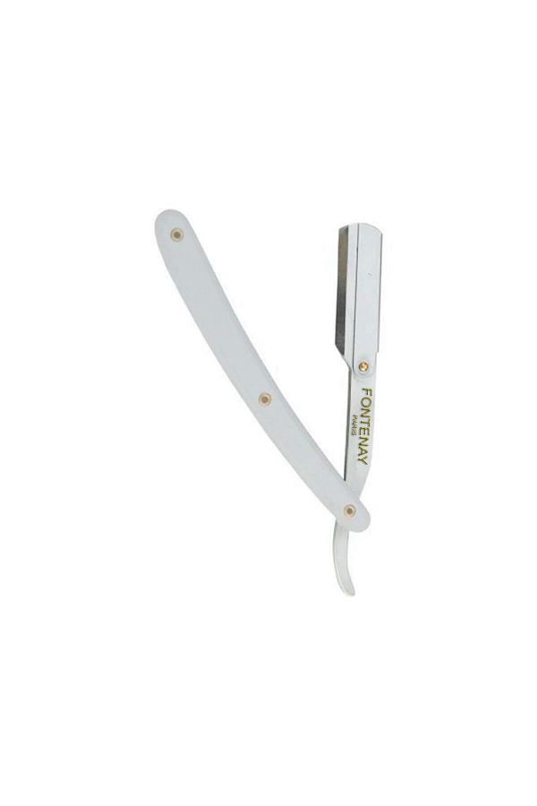 Fontenay-White Plastic Razor - Beard Razor with Cover and Attachable 1