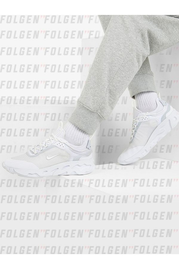 Nike react white shoes store