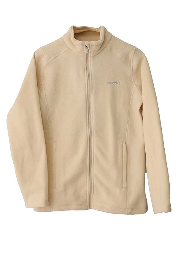Merrell Winter Jacket Ecru Crop Trendyol
