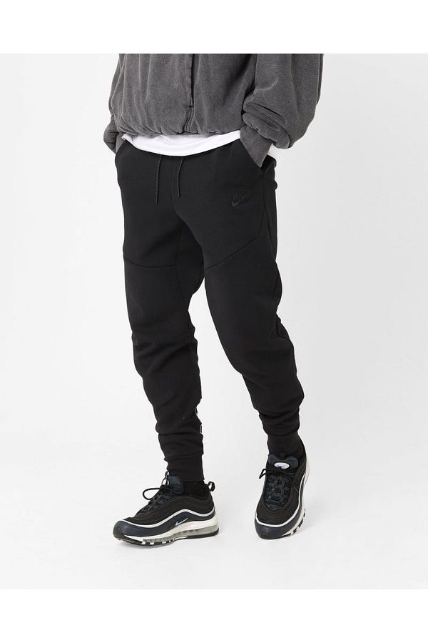 Nike fleece tracksuit black shop