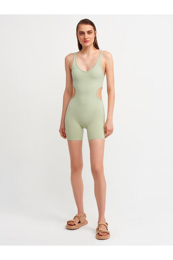 Dilvin Jumpsuit Green Tight Trendyol