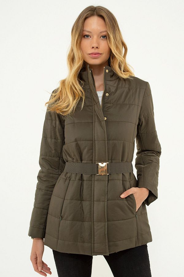 Pierre Cardin Winter Jacket Green Tight Trendyol