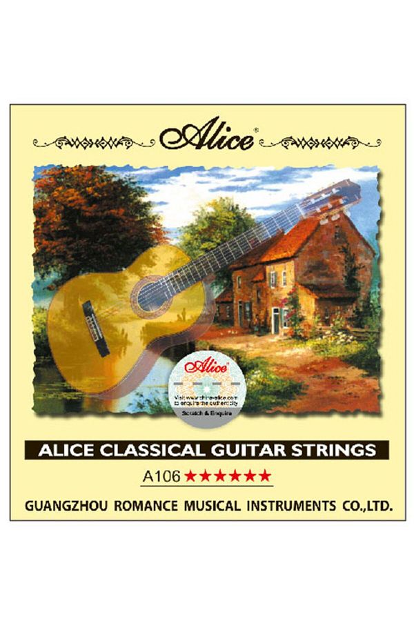 Alice-A-106h3 Single Classic Guitar String - No 3 - Left String 1