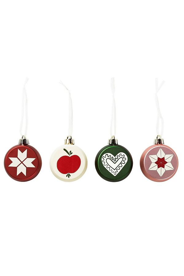 IKEA-VINTERFINT Tree Ornament, Mixed Colors, 6 cm, 4 1
