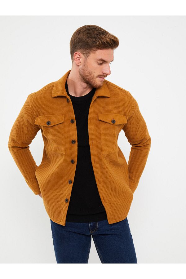 LC Waikiki-Herren-Hemdjacke – reguläre Passform, lange Ärmel 1