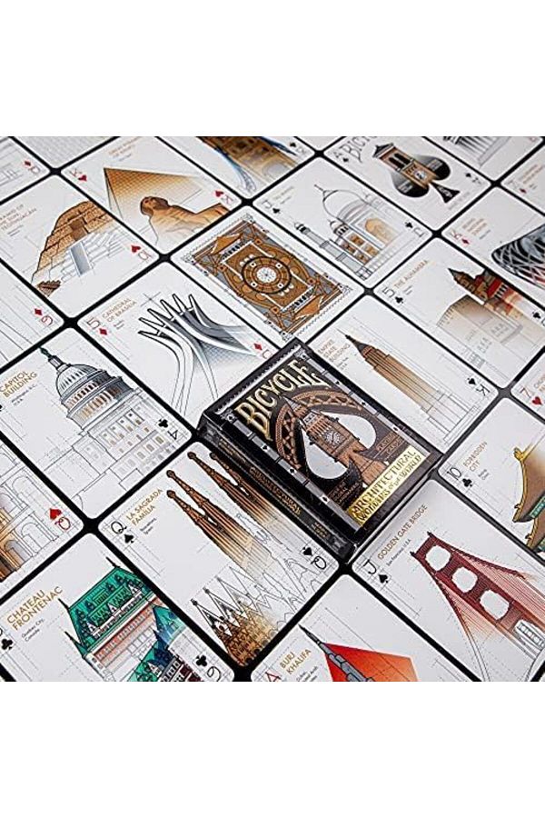 Bicycle Architectural Wonders of the World Playing Card Cards Trendyol