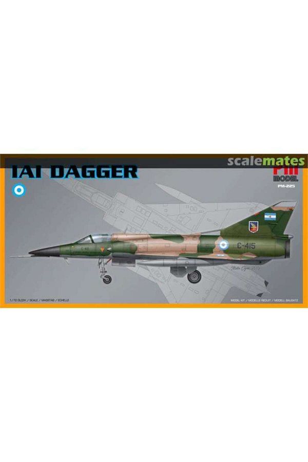 PM Model-Model Airplane 172 Scale IAI Dagger NPm-225 1