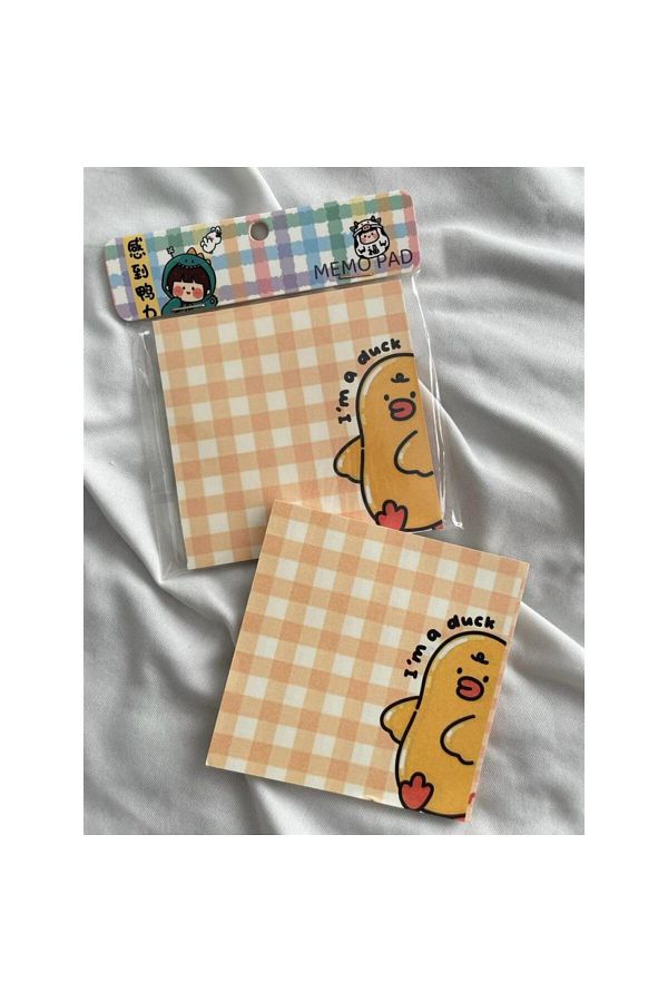 Rota Hediyelik-I Am a Duck Memo Pad Square Notebook 1