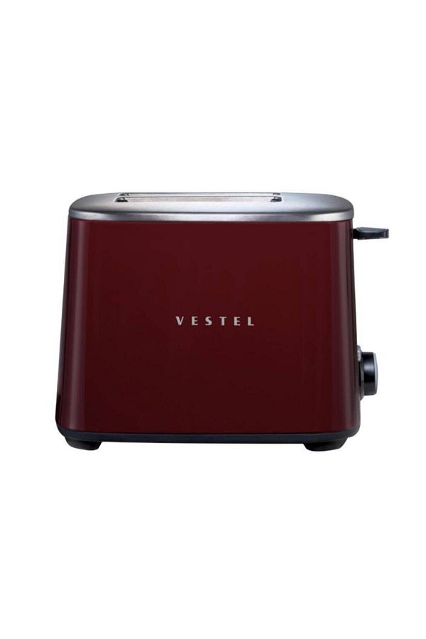 VESTEL Retro Burgundy Toaster Trendyol