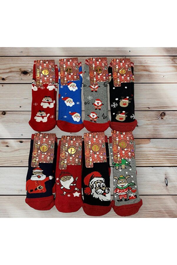 idssocks Bebek Kışlık Çorap 8'li SET RENGARENK