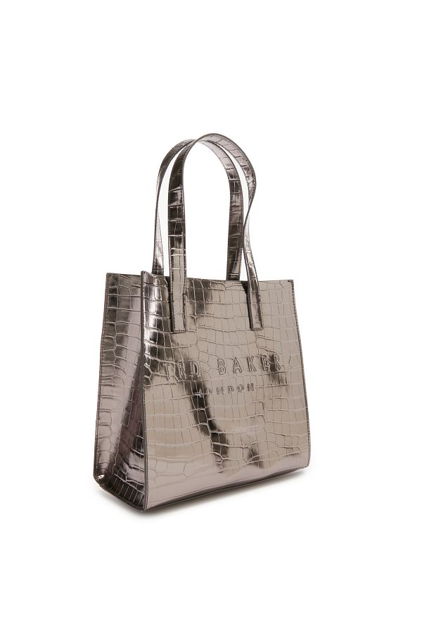 Ted Baker Reptcon Gunmetal Shopper TB253519GM Trendyol