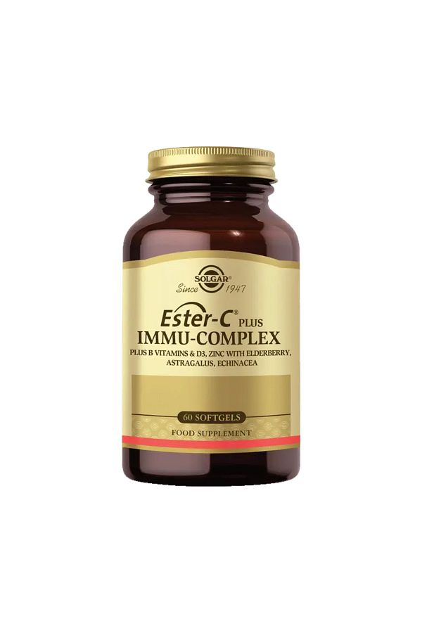 Solgar-Ester-c Plus Immu-complex - 60 Capsules 1