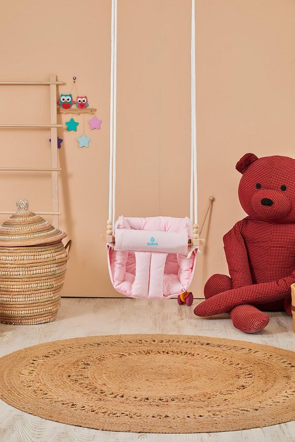 Svava Luxury Wooden Baby Swing Ceiling Hanging Children s Swing Trendyol
