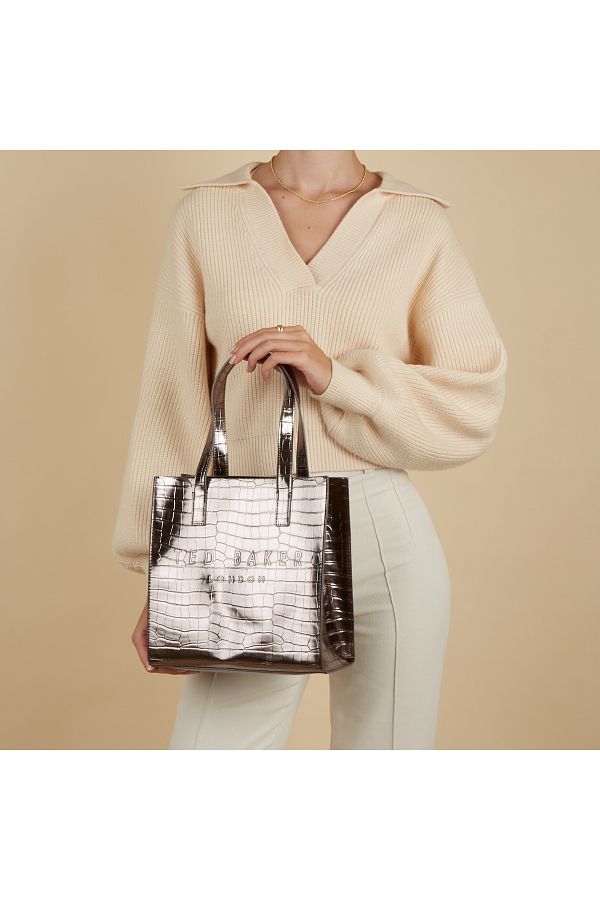 Ted baker gunmetal bag top
