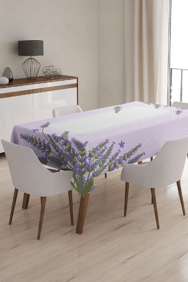 Çt Çeyizci Tekstil-Digital Printed and Patterned Non-Slip Tablecloth 1