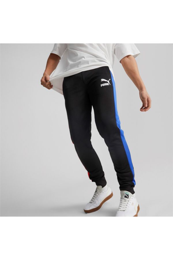 Puma Men's Trousers T7 Iconic Track Pants (S) Pt Black- 53948556 - Trendyol