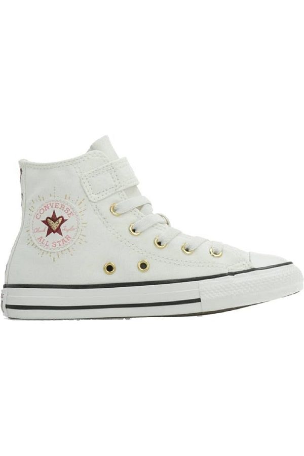 Cream converse kids discount