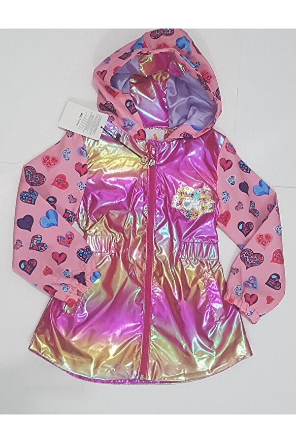 TONTİŞLER BEBEK VE ÇOCUK GİYİM Kız çocuk yağmurluk (1-2-3-4) yaş kaliteli ürün.