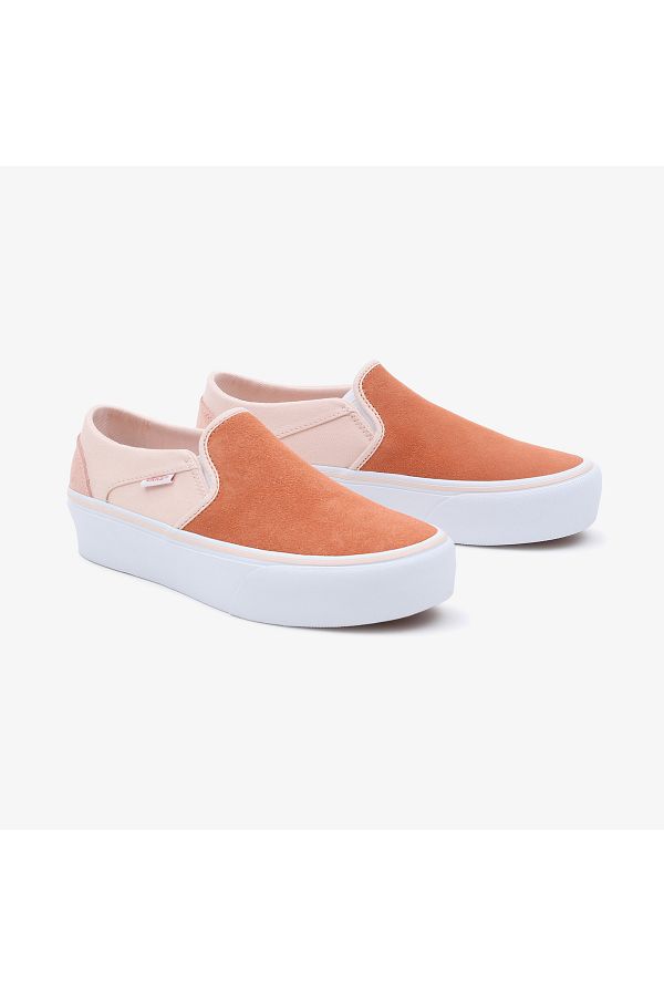 Orange platform vans clearance