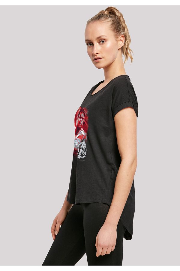 F4NT4STIC Damen Marvel Avengers Endgame Hulk Brushed mit Ladies Long Slub T Shirt Trendyol