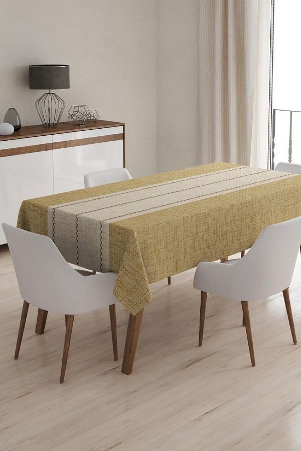 Çt Çeyizci Tekstil-Tablecloth, Digital Printed Single Tablecloth, Patterned Stain Resistant Single Tablecloth 1