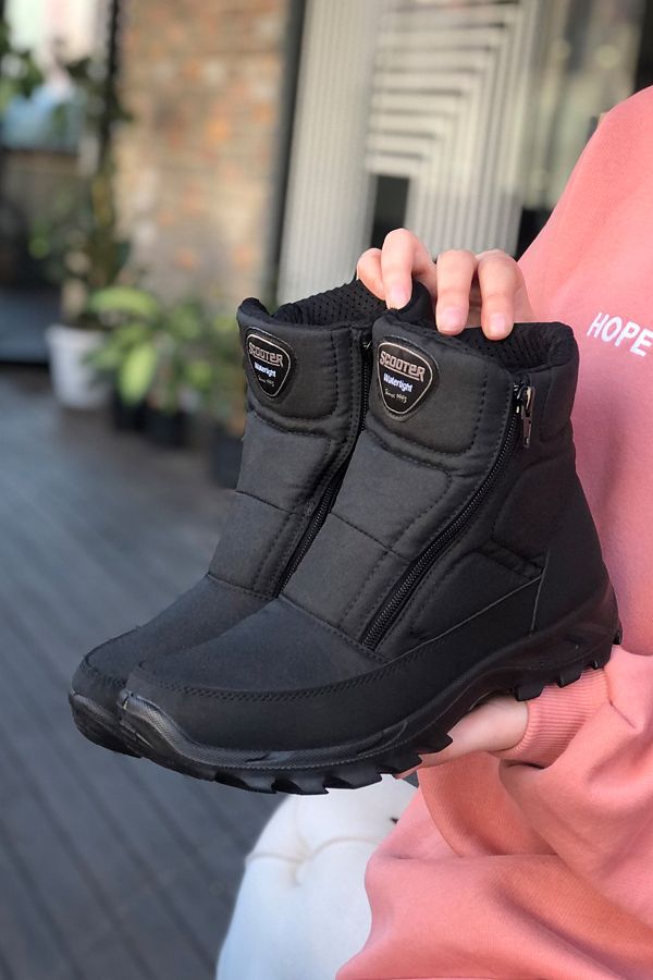 AL GUVEN G Y Water and Cold Proof Fur Lined Snow Boots Very Comfortable Scooter Unisex Boots 5549 Trendyol