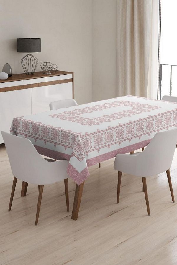 Çt Çeyizci Tekstil-Digital Printed and Patterned Non-Slip Tablecloth 1