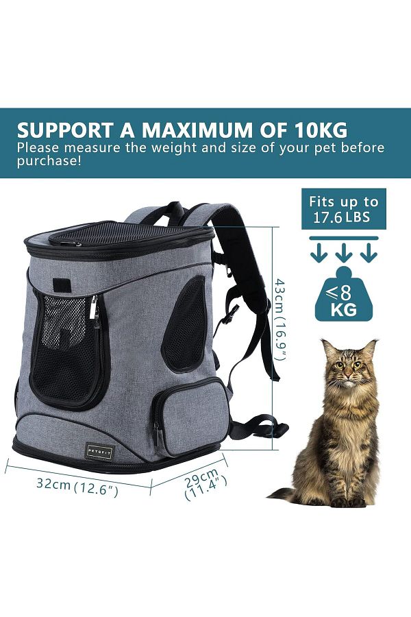 Petsfit Carrying Backpack for Cats and Small Dogs Trendyol