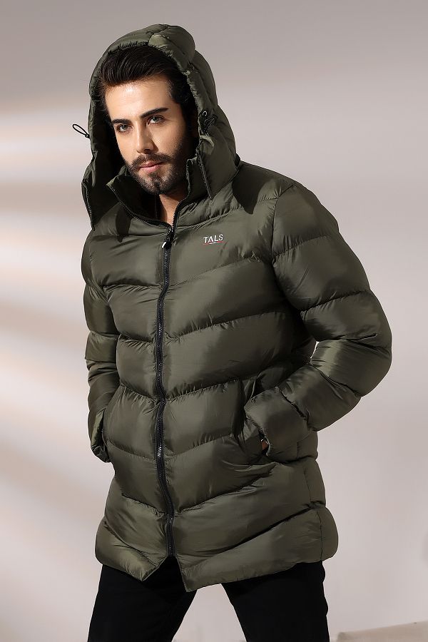 Long thermal coat on sale