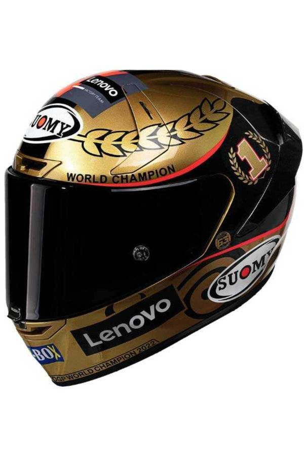 Suomy Sr-gp Helmet Pecco Bagnaia World Champion 2022 Gold Limited ...