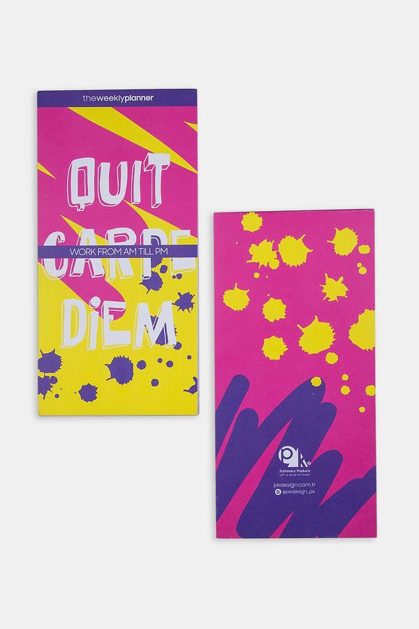 PK Design-Realistic Notepads - Quit Carpe Diem 1