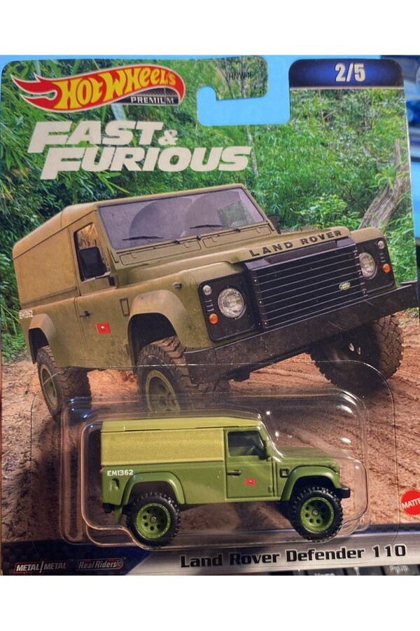 HOT WHEELS FAST FURIOUS LAND ROVER DEFENDER 110 1:64 Ölçek Hotwheels Premium