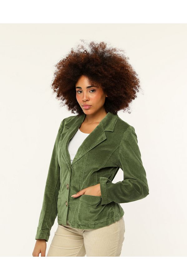 Green corduroy blazer womens new arrivals