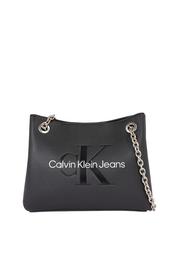 Calvin Klein Sculpted Zwarte Schoudertas K60K6078310GL Trendyol