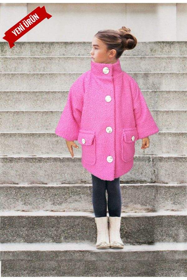 By Piera-Detský kabátik Boucle Teddy Coat 08331 1