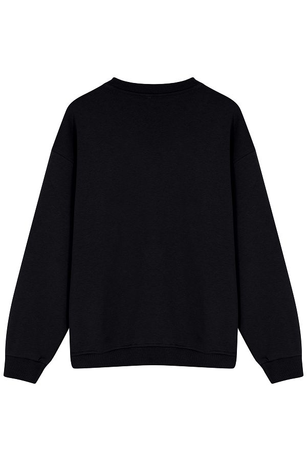 GreenMint Unisex Oversize Sweatshirt I Hate Everyone Trendyol