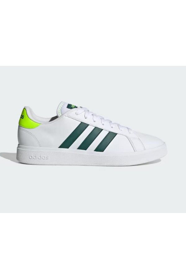 White flat adidas shoes on sale