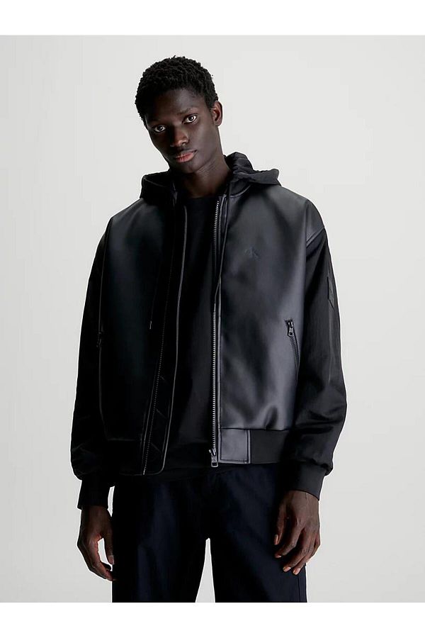 Calvin Klein FAUX LEATHER BOMBER Trendyol