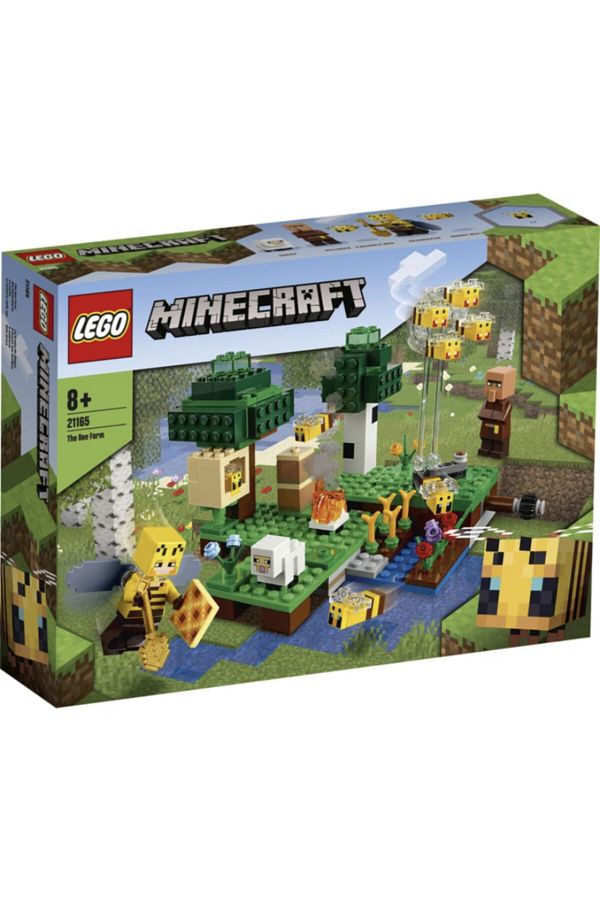 LEGO Minecraft Bee Farm Minecraft Action Toy with Wonderful Bee and Sheep Figures 238 Pieces Trendyol