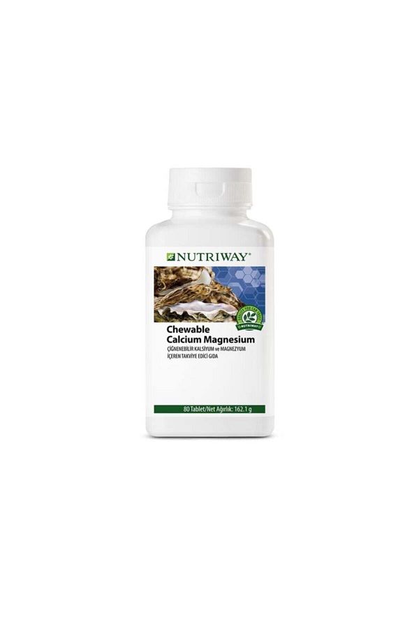 Amway-Nutriway ™   - 80 Pcs Chewable Calcium Magnesium Tablet 1