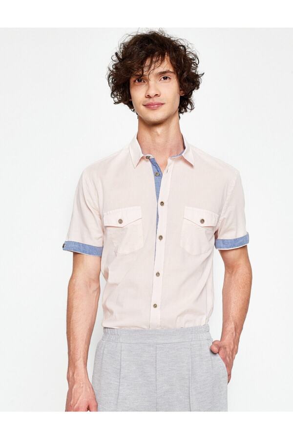 Koton-Pocket Detailed Shirt 1