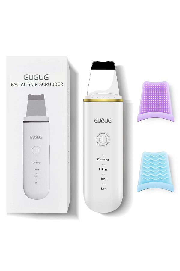 GUGUG-Skin Scrubber Ultrasonic Blackhead Remover for Face, 4 Modes, Pore Cleaner 1