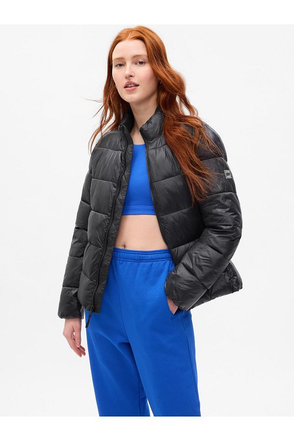 GAP Women s Black ColdControl Puffer Down Jacket Trendyol