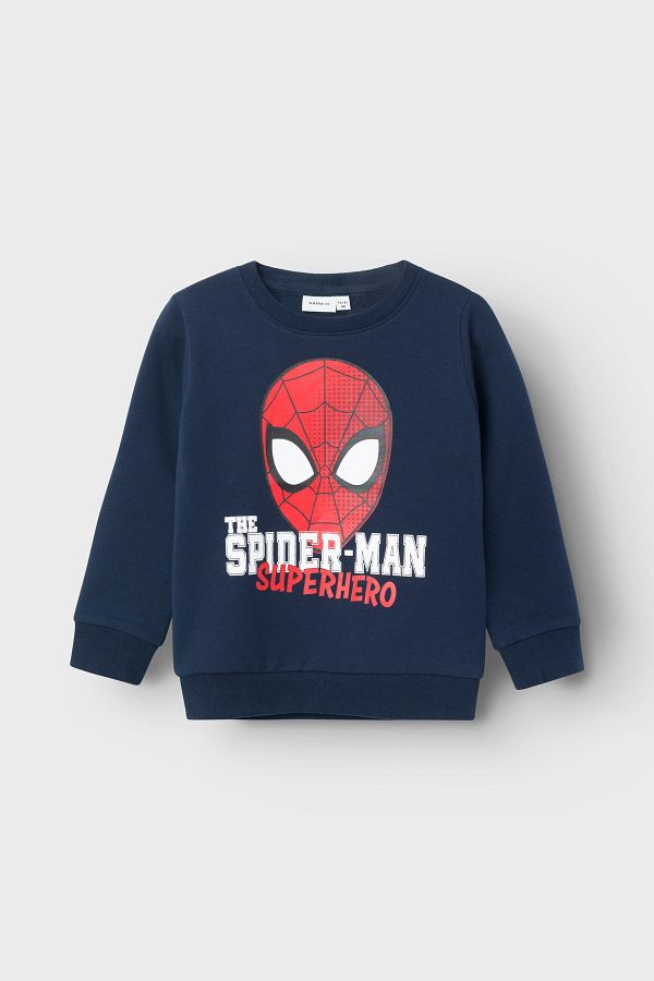 name it Nmmnurit Spiderman Sweat Bru Mar Trendyol