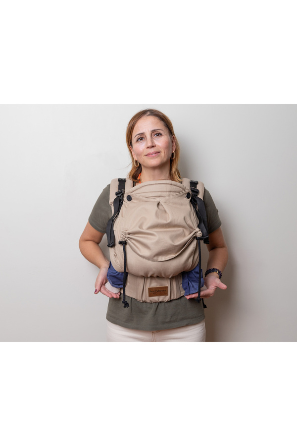 Huggyberry Huggy Plus Toddler Size Carrier - Latte