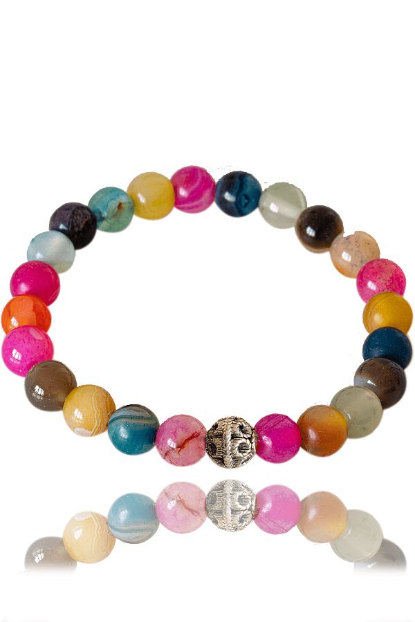 Yellow top agate bracelet