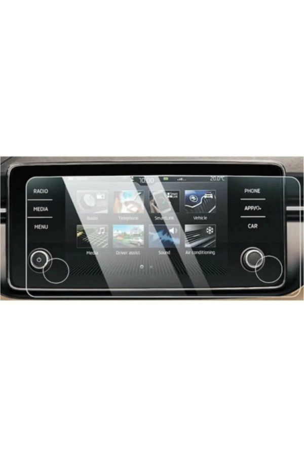 essida-Skoda Scala Navigation Multimedia Tape Multimedia Nano Screen Protector Film 1