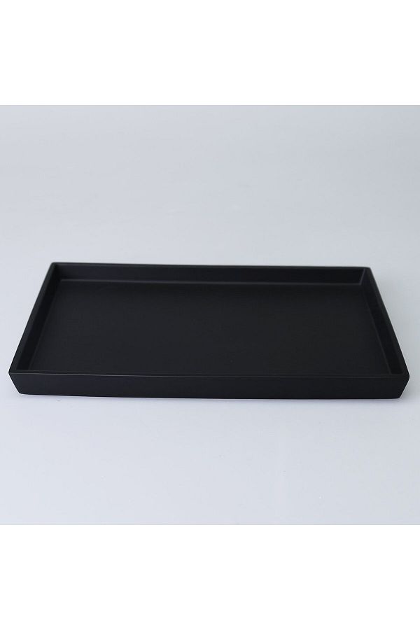 Selim-Diora Rectangular Large Tray Black 1