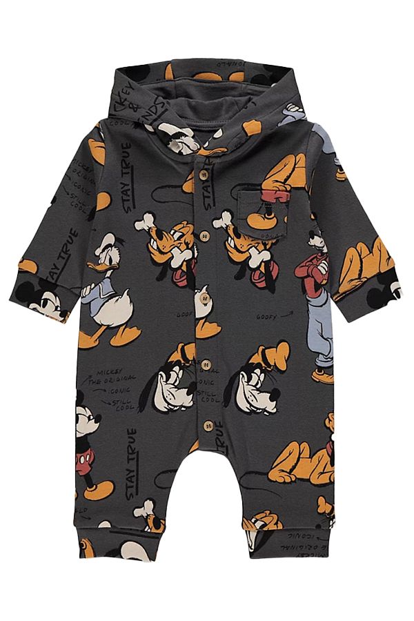 Babies Design Store-بذلة بغطاء للرأس للأطفال من Mickey&Friends 1